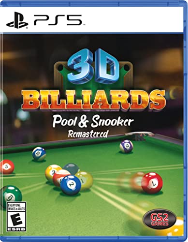 3D Billiards Pool & Snooker Remastered Playstation 5