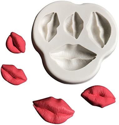 SEPTEMBER Sexy Lips Cake Decoration Silicone Mold, Candy Baking Small Pastry Mold, Fondant Homecraft Cake Chocolate Soap Mold