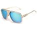 Heartisan Golden Frame Vintage UV400 Protection Aviator Sunglasses