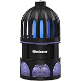 Eliminator Robust Indoor Mosquito and Fly Trap with Bright LED UV Light Attracter and Fan / Get Rid of All Mosquitoes and Flies – Mosquito Catcher and Killer for Residential and Commercial Use