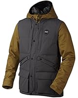 Oakley Mens Black Forest Biozone Down Jacket X-Large Forged Iron