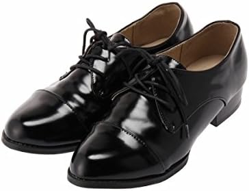 ウィゴー レディース Wego ウィゴー Wego レースアップシューズ ブラック L レースアップ Amazon