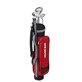 Young Gun ZAAP EAGLE RED Junior golf club Youth Set & bag for kids Ages 9-11
