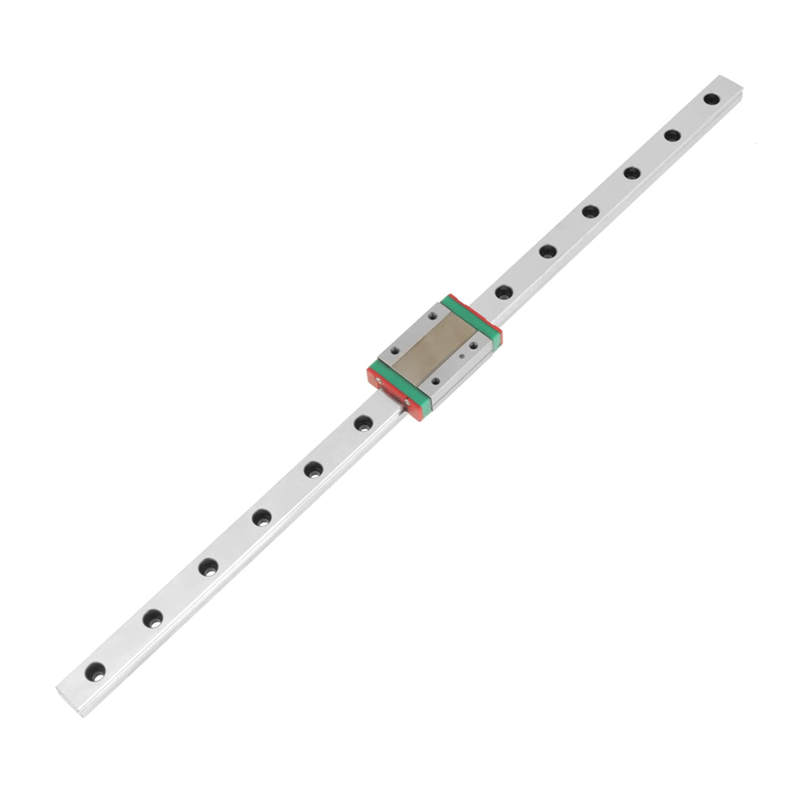 Hilitand 350mm Linear Guide Rail MGN12H with MGN12H Linear Guide Block for DIY 3D Printer CNC Machine