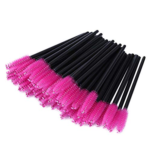 300 PCS Disposable Eyelash Wands Mascara Brush Cosmetic Applicator for Makeup Eyebrow