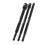 LEXIVON-Impact-Grade-Socket-Adapter-Set-6-Extension-Bit-With-Holder-3-Piece-14-38-and-12-Drive-Adapt-Your-Power-Drill-To-High-Torque-Impact-Wrench-LX-102