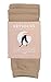 KEYSOCKS Women's Original No-Show Knee High Socks, Plus Size, Nude (Beige), Pack of 3