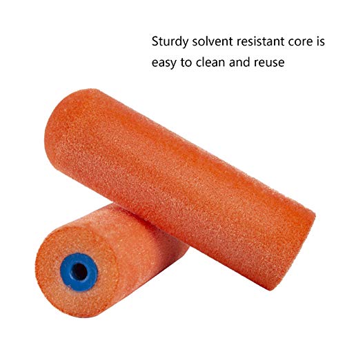 Flocked Foam Mini Roller, High Density Flocked Roller, Roller Sleeve