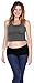 La Reve Maternity Belly Band Seamless Waistband for all Stages of Pregnancy Black Medium