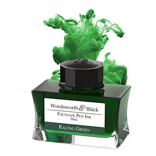 Wordsworth and Black Fountain Pen Ink Bottle (50 ml) Premium Luxury