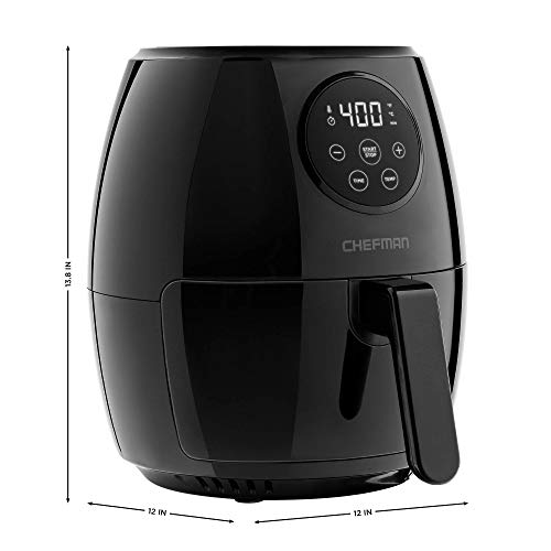 CHEFMAN Small Air Fryer Healthy Cooking, Nonstick, User Friendly and
