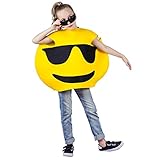 flatwhite Children Unisex Emoticon Costumes One Size (Sunglass)