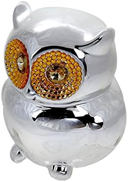 Indian Handicrafts Ceramic Money Bank, Silver