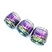 CENGLORY 3PCS Replacement Bulb Glass Tube 8ml Capacity for TFV12 Prince (Rainbow)