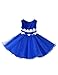 GloryStar Girl's Bubble Skirt Lace Flower Princess Dress