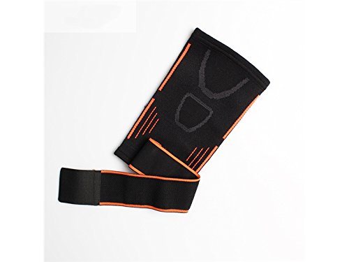 Huasen Sports Safe Guard Fitness Elbow Sleeve Elbow Compression Sleeve Adjustable Elbow Support for Men & Women Cycling Sports - Thumbnail 5