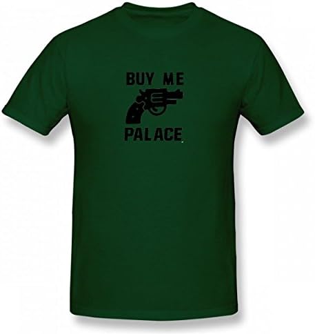 PUDNTSD Buy Me Palace Palace Skateboard Cool Tshirt Printed Cotton T-Shirts Tops Logo Authentic Man Tee Forest Green