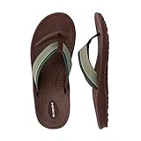 Okabashi Men's Canvas Indigo Classic Flip Flop Sandal Shoes