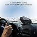 12V Portable Car Heater,Automobile Windscreen Fan, Windshield Car Heater, Cooling Car Fan, Fast Heating Defrost Defogger, Auto Ceramic Heater Fan 3-Outlet Plug in Cigarette Lighter (Black)
