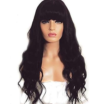 amazon wigs with bangs