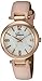 Geneva Women's GV/1014WMRG Rose Gold-Tone and Blush Pink Strap Watch