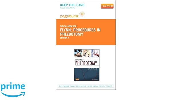 Procedures In Phlebotomy Elsevier Ebook On Vitalsource - 