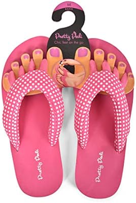 pretty pedi flip flops