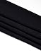 Miusey Tunics for Women, Long Sleeve Cowl Neck Shirt To Wear with Leggings Loose Fit Casual Flowy Top Comfy Oversized Loose Fit Top Workout Blouse Zulily Clothes Black X-Large