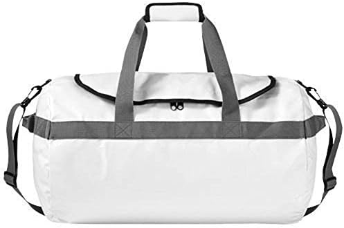 White overnight travel bag – Weekend Bag/Cabin Bag With Carry Handles and Adjustable Shoulder Strap