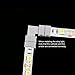 LightingWill 10pcs/Pack L Shape Solderless Snap Down 4Conductor LED Strip Connector for Right Angle Corner or 90 Degree Turning Connection of 10mm Wide 5050 RGB Flex LED Strips