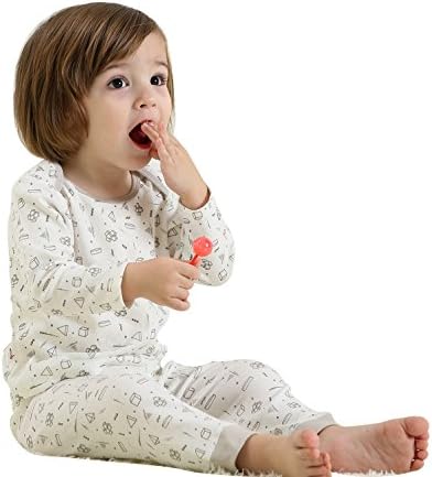 omido Children Aged 0-4 Years Old Baby Underwear Cute and Beautiful Home Set (6-9 Months)