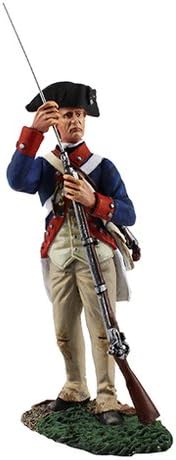 W. Britain 16032 Continental Line 1st American Regiment Standing Ramming Cartridge