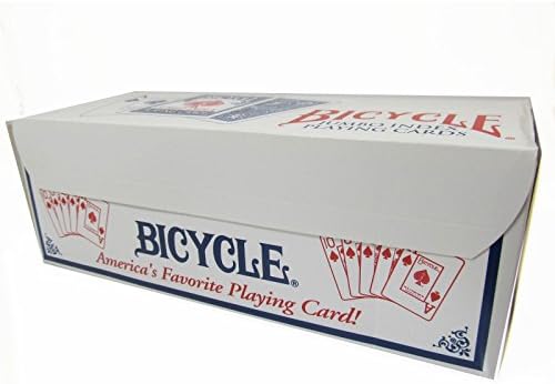 Caja 12 Barajas BICYCLE jumbo index (12 Rojo): Amazon.es: Juguetes y juegos