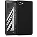 kwmobile TPU Silicone Case Compatible with BlackBerry Motion - Soft Flexible Protective Phone Cover - Black Matte
