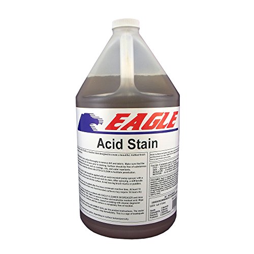 Eagle Sealer EDACO Brown Cocoa Acid Stain, 1 gal Jug,(Not Sold in HI, PR, AK, GU, VI)