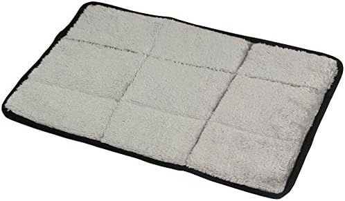 LPET Dog Sleeper Stuffed Bed Usable All Seasons for Pets (L, Gray)