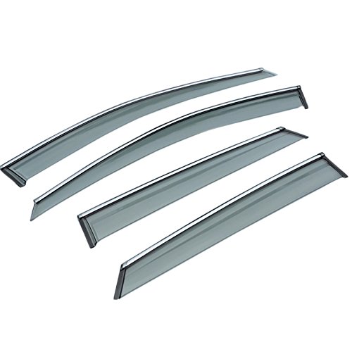2014-2016 for Nissan Qashqai Visor Vent Shade Window Deflector Sun Rain Guard