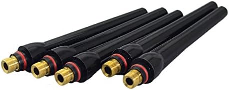 5pcs TIG Welding Machine Accessories WP17 W26 WP18 TIG Welding Torch Head Long TIG Back Cap