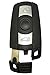 Horande Replacement Keyless Entry Smart Remote Control Key Fob Case For BMW 3 5 Series BMW X5 BMW X6 BMW Z4 Key Fob Cover