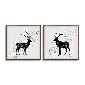 Framed Dreamscape Home Artwork for Living Room Bedroom x2 Panels