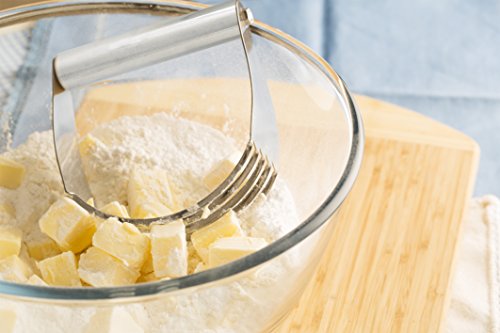 Mrs. Anderson's Baking 45752 Pastry Cutter and Dough Blender, 5-Blade, Stainless Steel