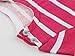 Fiream Girls Cotton Cartoon Shortsleeve Stripe Dress(S0205,6)