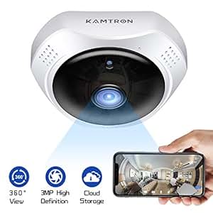 Amazon.com : 360° Security Camera WiFi Pet Camera