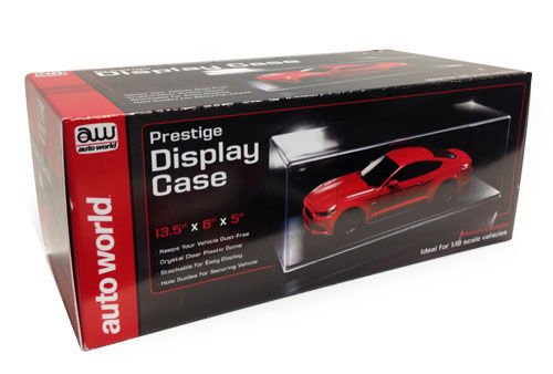 Prestige Collectible Display Show Case for 1/18 1/24 Models by Autoworld AWDC001