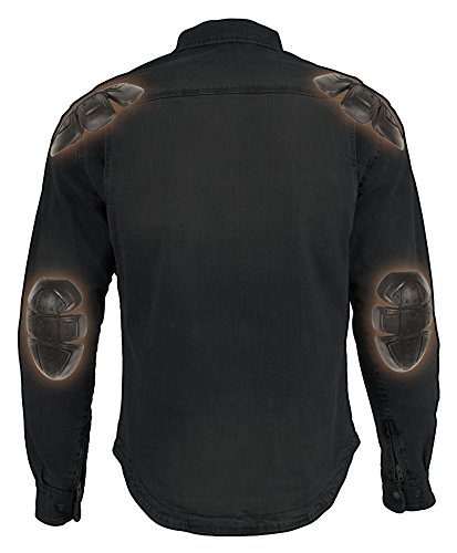 Milwaukee Performance Men's Denim Biker Shirt With Aramid (Grey, Medium)