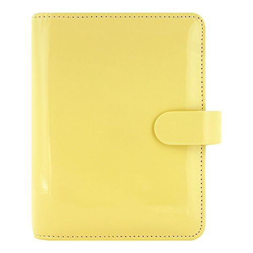 Filofax 2016 Pocket Organizer, Patent Lemon, 4.75 x 3.25