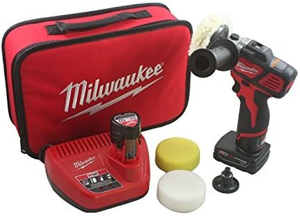 Milwaukee M12 Variable Speed Polisher Sander with Accessory Kit by Polisher
