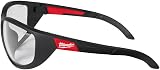 Milwaukee Performance Safety Glasses Clear Anti Fog Lens Impact Tested view 2