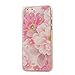 Urberry Iphone 6 PLUS Case, Bling Diamond 3d Pink Rose Cover for Iphone 6 PLUS 2015 with a Free Stylus …