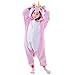 Newcosplay Unisex Children Unicorn Pyjamas Halloween Costume (8-height 51-54